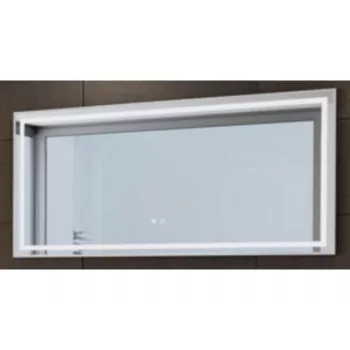   FLOATING MIRROR AURA 140X60cm fürdőszoba tükör integrált, páramentesítő, fényerőszabályozó TBOSS