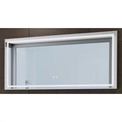 FLOATING MIRROR AURA 140X60cm fürdőszoba tükör integrált, páramentesítő, fényerőszabályozó TBOSS
