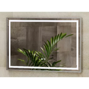   FLOATING MIRROR AURA 80X60CM fürdőszoba tükör integrált, páramentesítő, fényerőszabályozó TBOSS