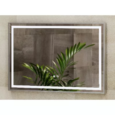 FLOATING MIRROR AURA 80X60CM fürdőszoba tükör integrált, páramentesítő, fényerőszabályozó TBOSS