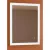 FLOATING MIRROR KORA fürdőszoba tükör integrált, páramentesítő, fényezőszabályozó TÖBB MÉRET TBOSS