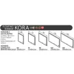 FLOATING MIRROR KORA fürdőszoba tükör integrált, páramentesítő, fényezőszabályozó TÖBB MÉRET TBOSS