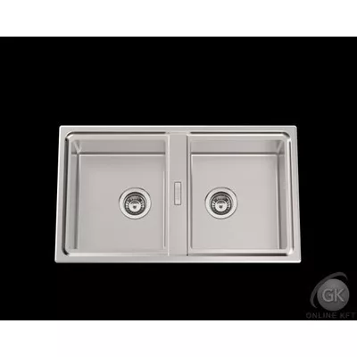 FUSION 86 2B 860X500 Rozsdamentes Mosogatótálca RODI ELITE