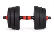 Állítható súlyzók 2x20 kg-os súlyzó szett 40 kg-os rúd
