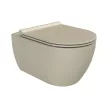 CeraStyle CITY fali WC - MATT BÉZS - rimless - perem nélküli - rejtett szerelésű