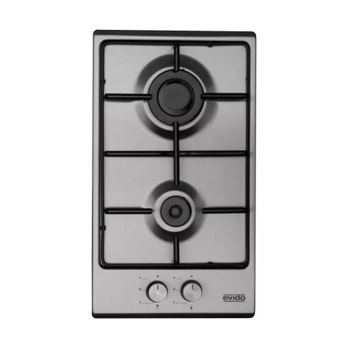 EVIDO DOMINO-G 32X,gáz főzőlap,30cm,inox