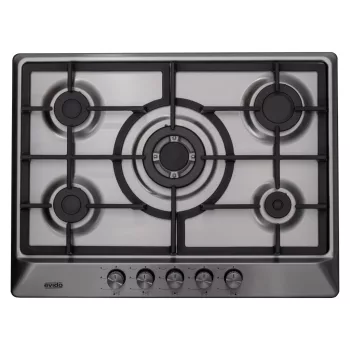 EVIDO VALEO 70X gázfőzőlap,70 cm,WOK,inox