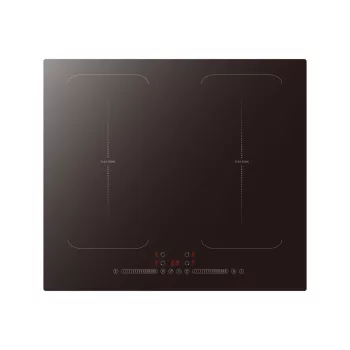   EVIDO VETRO 60DB indukciós főzőlap, 60 cm, 2 db multizone, fekete