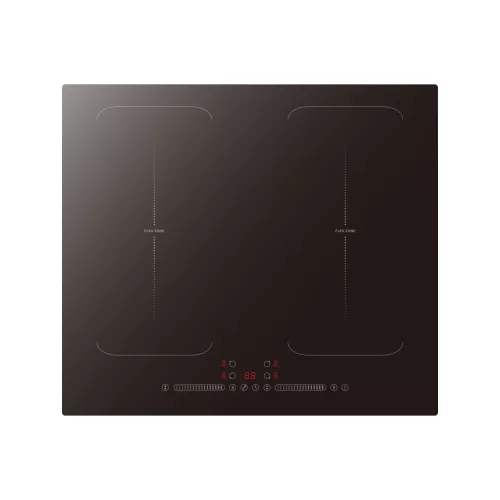 EVIDO VETRO 60DB indukciós főzőlap, 60 cm, 2 db multizone, fekete