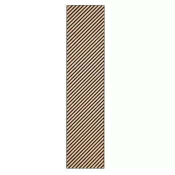 Akusztikus falpanel Deco I bambusz hatású 260x60x1,8 cm