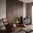 Akusztikus falpanel Deco I olajos tölgy hatású 260x60x1,8 cm