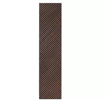 Akusztikus falpanel Deco I dió hatású 260x60x1,8 cm