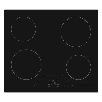 EVIDO VETRO 60CB üvegkerámia főzőlap, 60 cm, fekete