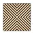Akusztikus falpanel Deco IV bambusz hatású 60x60x1,8 cm