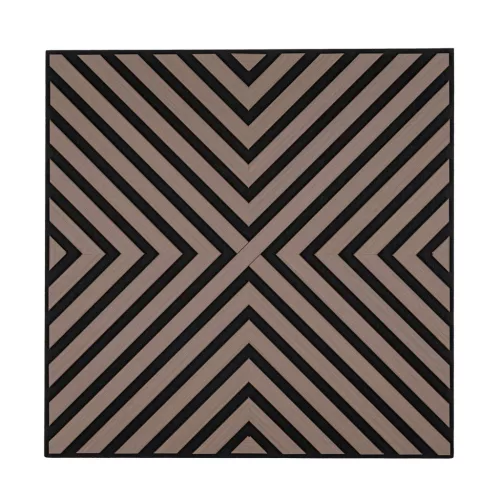 Akusztikus falpanel Deco IV olajos tölgy hatású 60x60x1,8 cm