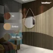 Akusztikus falpanel Deco IV dió hatású 60x60x1,8 cm