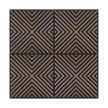 Akusztikus falpanel Deco IV dió hatású 60x60x1,8 cm