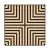 Akusztikus falpanel Deco V bambusz hatású 60x60x1,8 cm