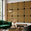 Akusztikus falpanel Deco V bambusz hatású 60x60x1,8 cm