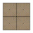 Akusztikus falpanel Deco V bambusz hatású 60x60x1,8 cm