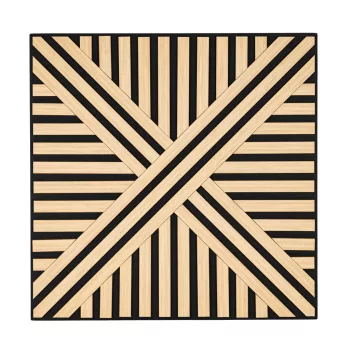 Akusztikus falpanel Deco VI bambusz hatású 60x60x1,8 cm