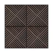 Akusztikus falpanel Deco VIII dió hatású 60x60x1,8 cm