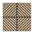 Akusztikus falpanel Deco IX bambusz hatású 60x60x1,8 cm