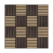 Akusztikus falpanel Deco X bambusz hatású 60x60x1,8 cm