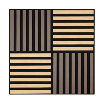   Akusztikus falpanel Deco X olajos tölgy hatású 60x60x1,8 cm