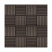 Akusztikus falpanel Deco X dió hatású 60x60x1,8 cm