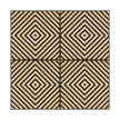 Akusztikus falpanel Deco XI bambusz hatású 60x60x1,8 cm