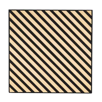 Akusztikus falpanel Deco III bambusz hatású 60x60x1,8 cm