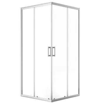   LAVEO BRESSO szögletes zuhanykabin 80x80x185 cm átlátszó üveg/króm