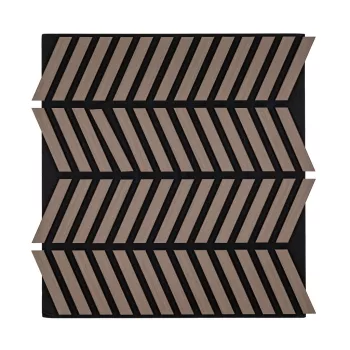   Akusztikus falpanel Deco XII olajos tölgy hatású 60x60x1,8 cm