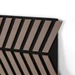 Akusztikus falpanel Deco XII olajos tölgy hatású 60x60x1,8 cm