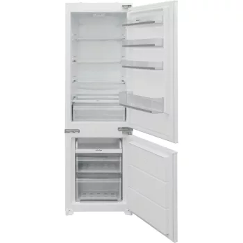   Kluge beépíthető kombi hűtőszekrény alul fagyasztóval, 181L/70L