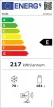 Kluge beépíthető kombi hűtőszekrény alul fagyasztóval, 181L/70L