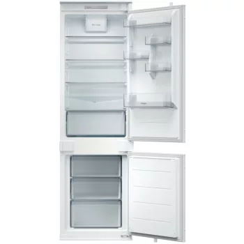   Kluge beépíthető kombi hűtőszekrény alul fagyasztóval, 194L/74L, 35dB