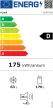 Kluge beépíthető kombi hűtőszekrény alul fagyasztóval, DualNoFrost, 170L/63L