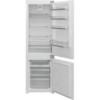   Kluge beépíthető kombi hűtőszekrény alul fagyasztóval, DualNoFrost, 180L/63L