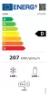 Kluge szabadonálló fehér kétajtós kombi hűtőszekrény, NoFrost, 264L/113L