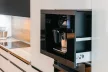 Coffee Case kávéfőző fiók, fekete, 270x375