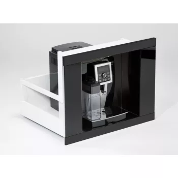 Coffee Case kávéfőző fiók, fekete, 300x355