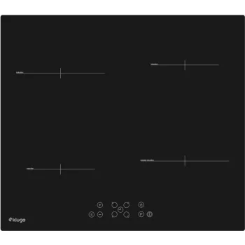 Kluge beépíthető indukciós főzőlap, 60cm, fekete