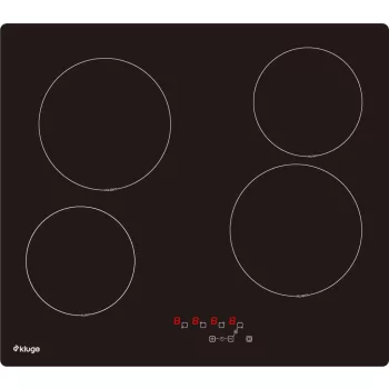 Kluge beépíthető kerámia főzőlap, 60cm, fekete üveg