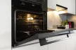 Kluge beépíthető multifonkciós fekete sütő, AIRFRY