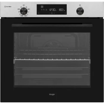 Kluge beépíthető multifunicós inox/fekete sütő, 78L