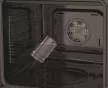 Kluge beépíthető multifunicós inox/fekete sütő, 78L