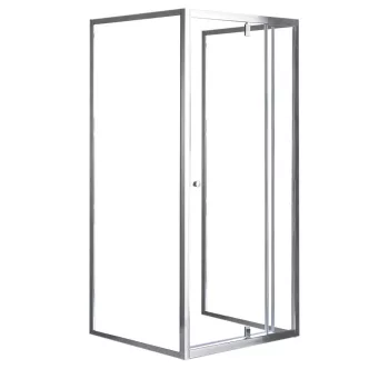   Flexi 80x90 cm falsíkra szerelhető aszimmetrikus zuhanykabin zuhanytálca nélkül