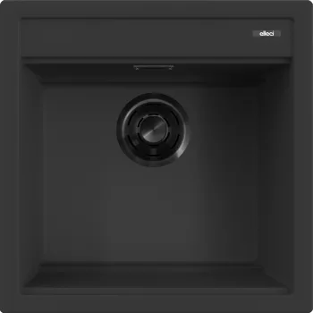   ELLECI - Gránit mosogatótálca Best 104 Workstation G40 Nero fekete kiegészítőkkel